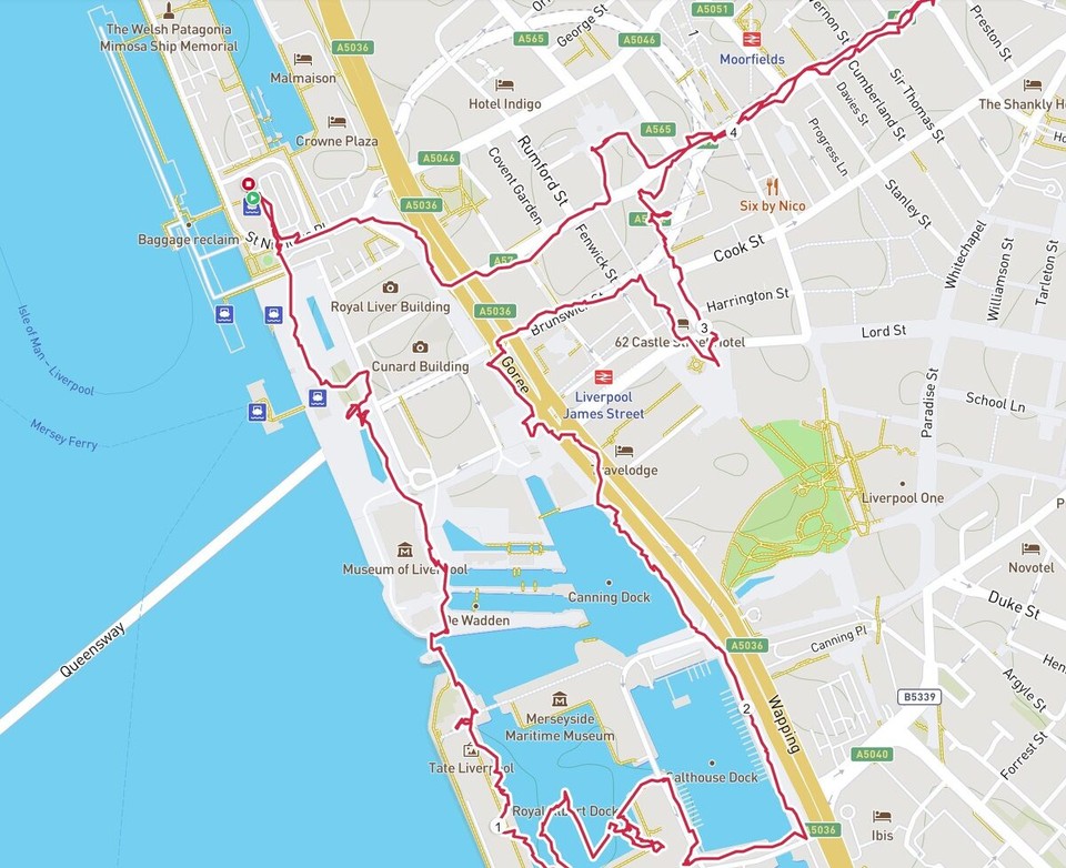 Vereinigtes Königreich - Liverpool - Moiestour