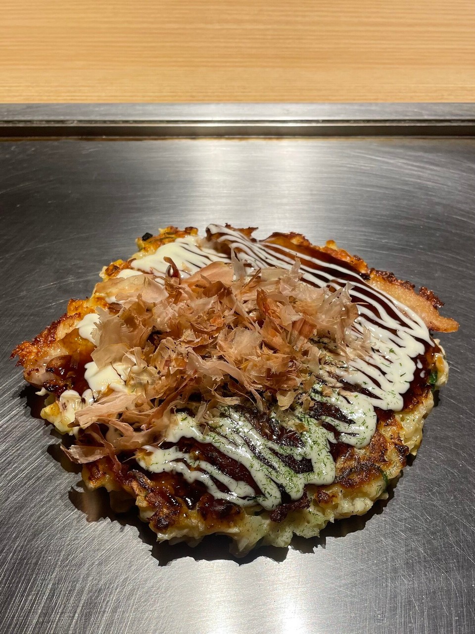 Japan - Osaka - Okonomiyaki - testet und für guet befunde.