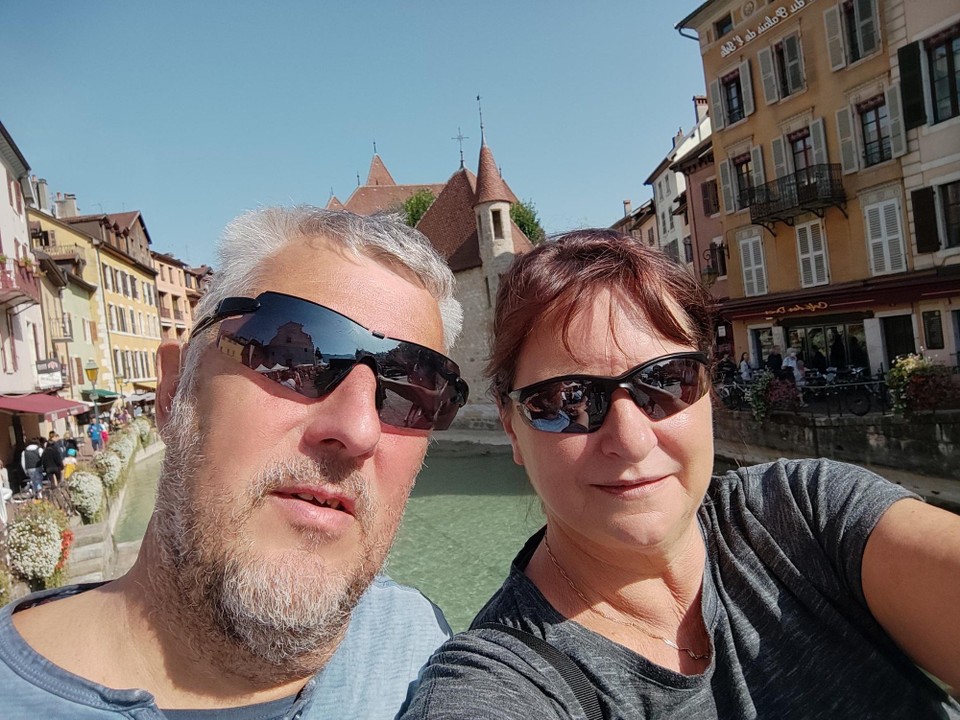 Frankreich - Doussard - Wir in Annecy