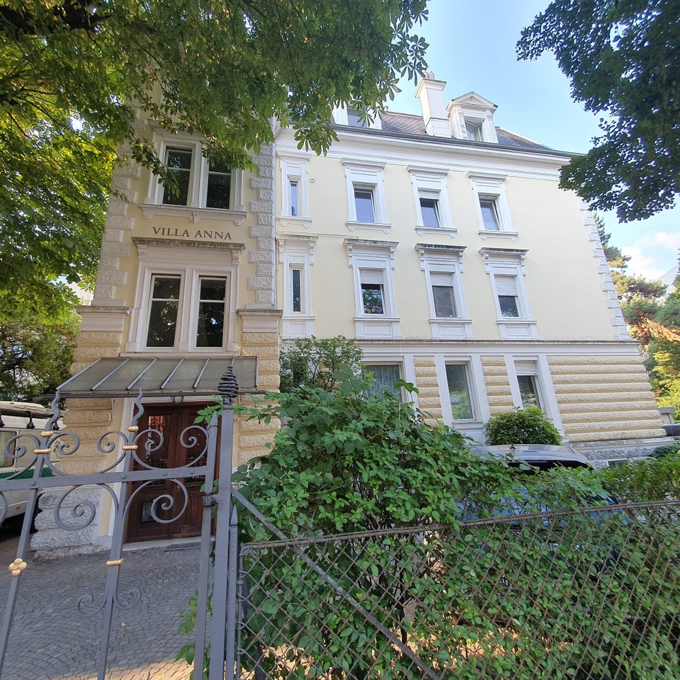 Italien - Meran - Unsere Ferienwohnung ist im 4. Stock der Villa Anna.