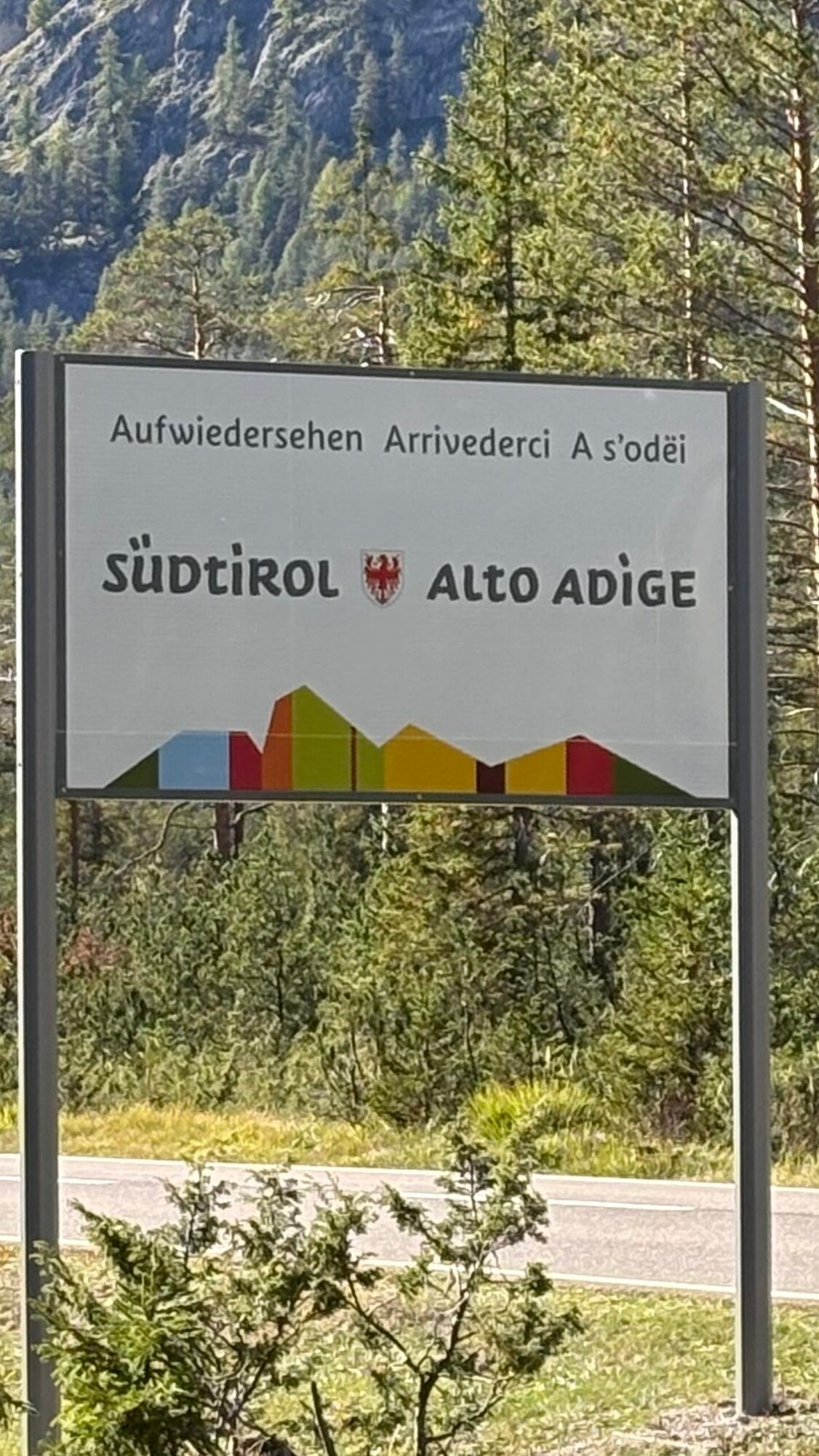 Italien - Cortina d'Ampezzo - Tschüss Südtirol - schön war’s 