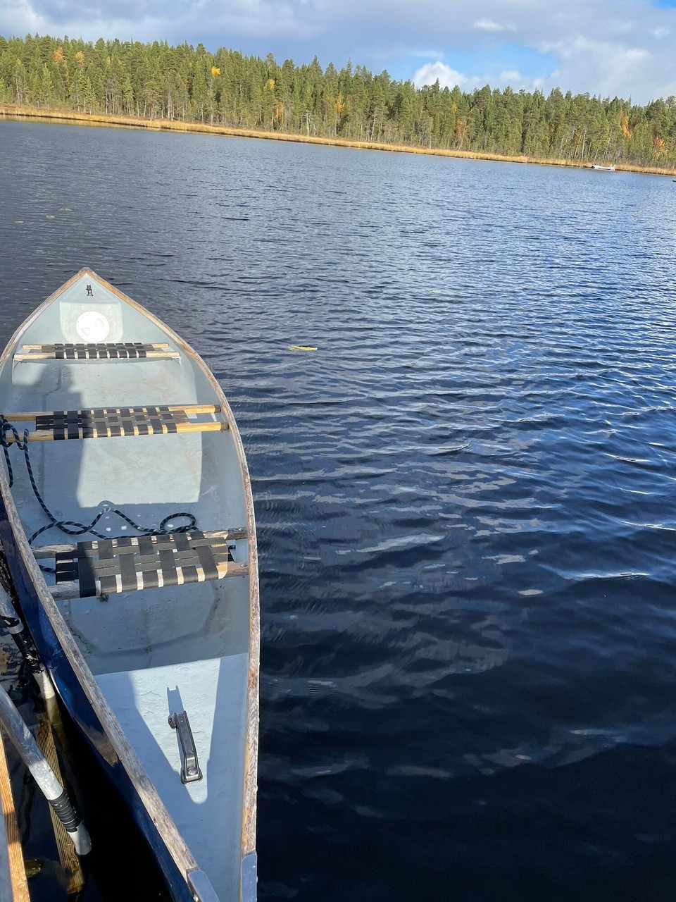 Finnland - Ivalo - …mit dem netten Boot 