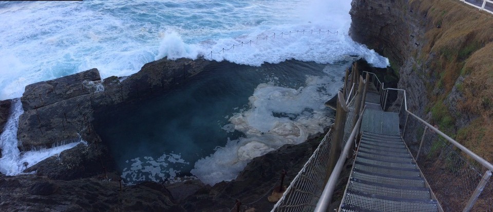 Australia - Newcastle - A rock pool 