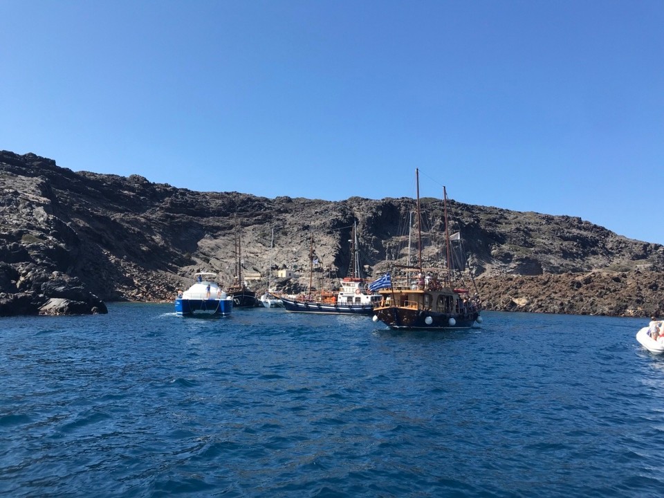 Greece - Thira - Sulphuric Hot springs 