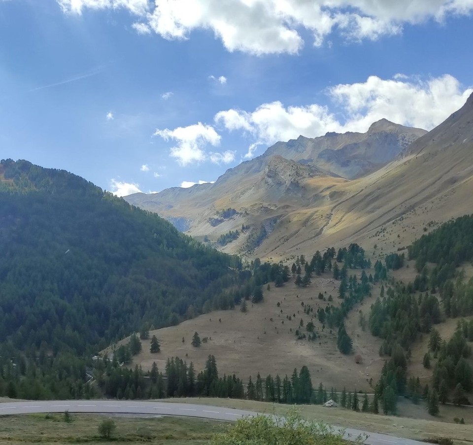 Italien - Cuneo - Die Berge am Pass „Col della Maddalena“