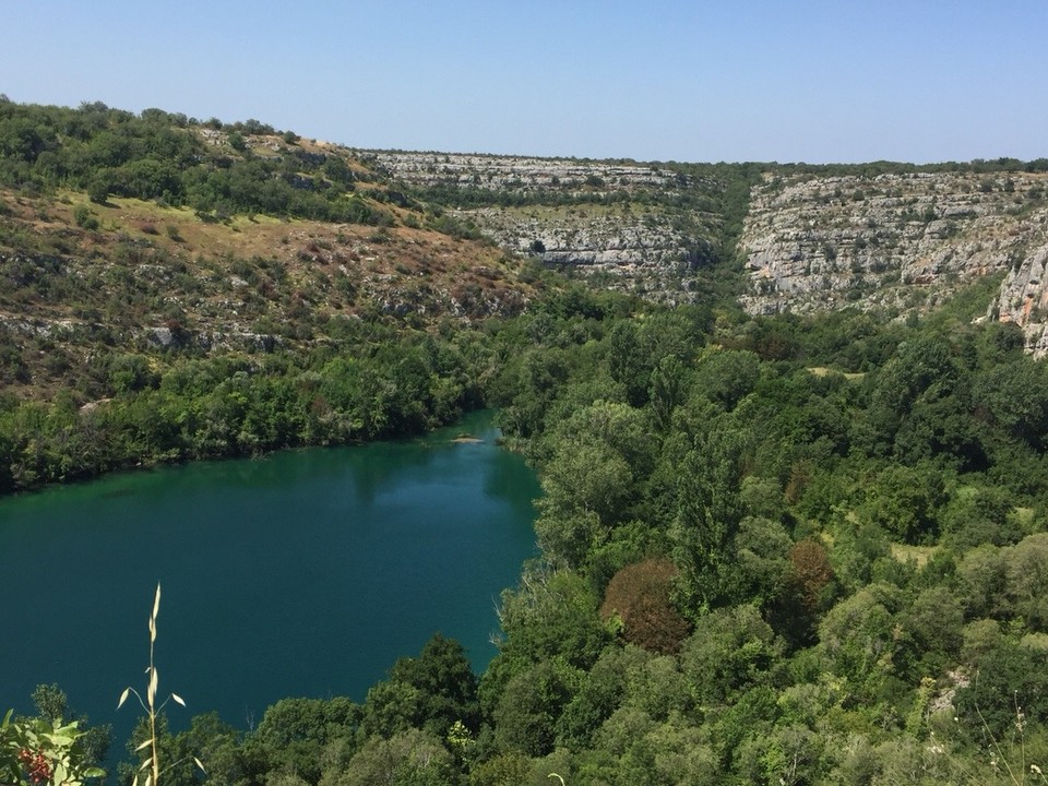 Kroatien - Promina - Tolle Landschaft am KRKA Fluss