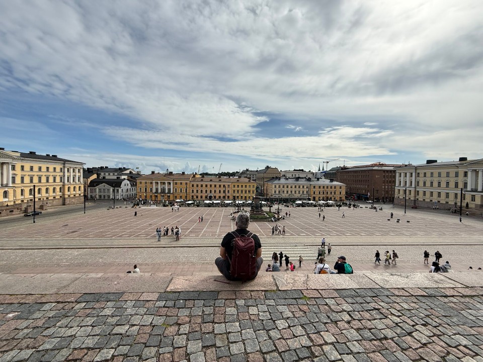 Finnland - Helsinki - Blick auf den Senatsplatz