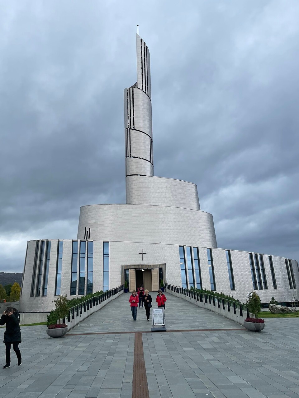 Norwegen - Kvalsund - Eismeerkathedrale in Alta 