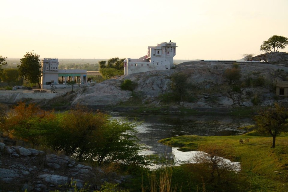 Lakshman Sagar -  - This is Lakshman Sagar, an old hunting domicile of the maharajah