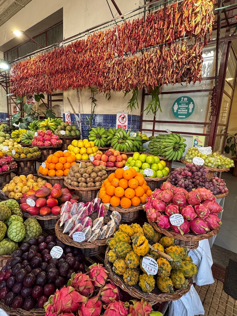 Portugal - Funchal - Mal wieder in der Markthalle 