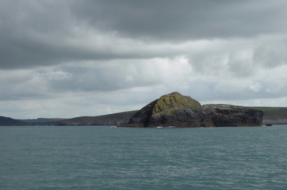 Ireland - Oysterhaven - A dinghy race in the distance. Sadly without a fully functioning anchor we decided to leave exploring Oyster Haven for another time. 