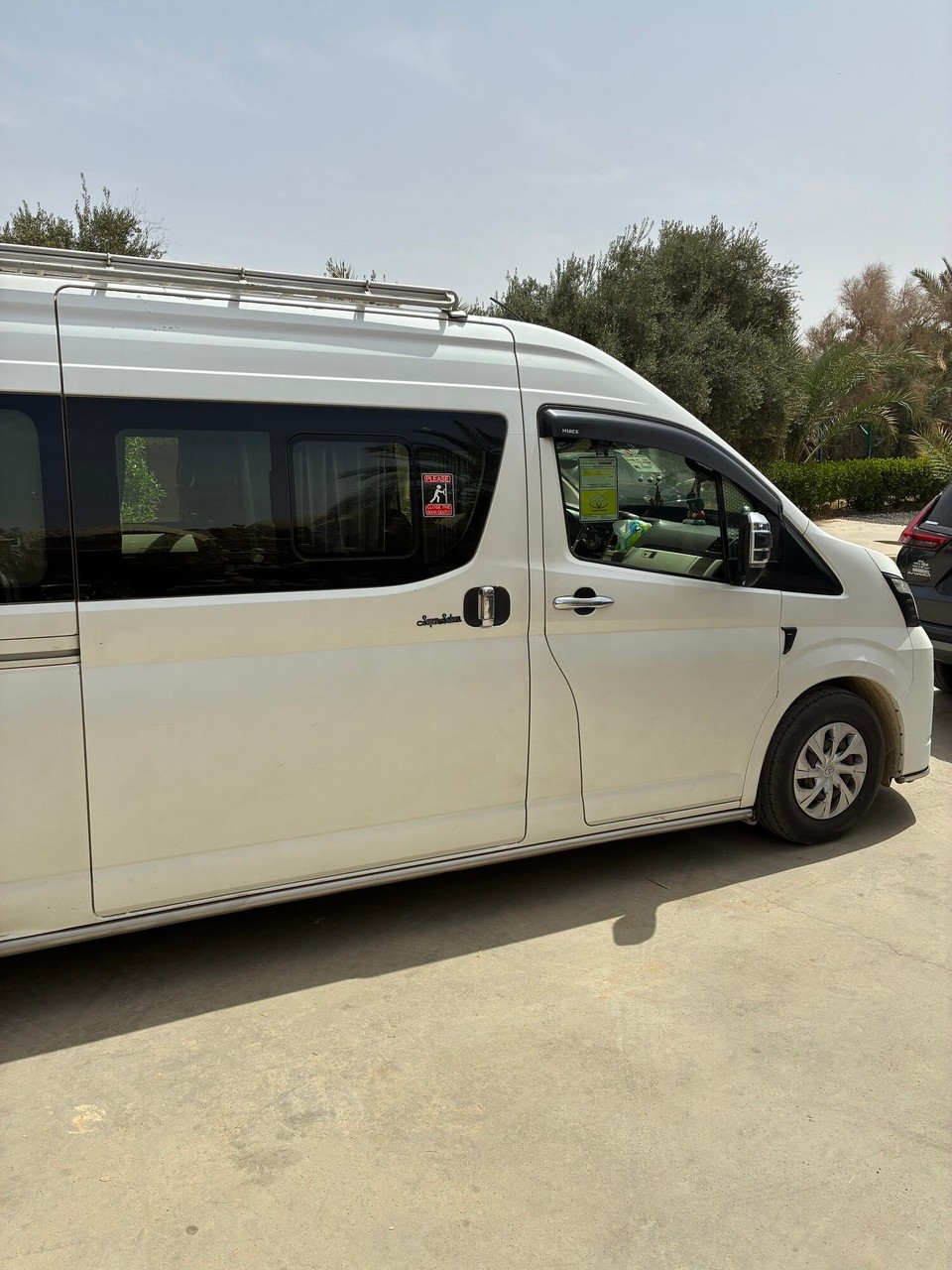 Ägypten - Bawiti - Unser Bus von Kairo in die Black Desert