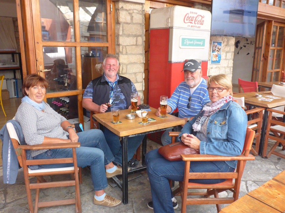 Zypern - Limassol - Anschließend ein Bierchen mit unsern östreichischen Begleitern 