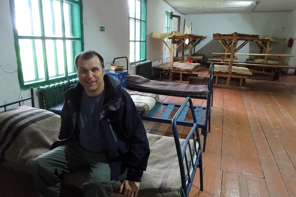 Russia - Perm - The "comfortable" beds - the earlier beds at the back