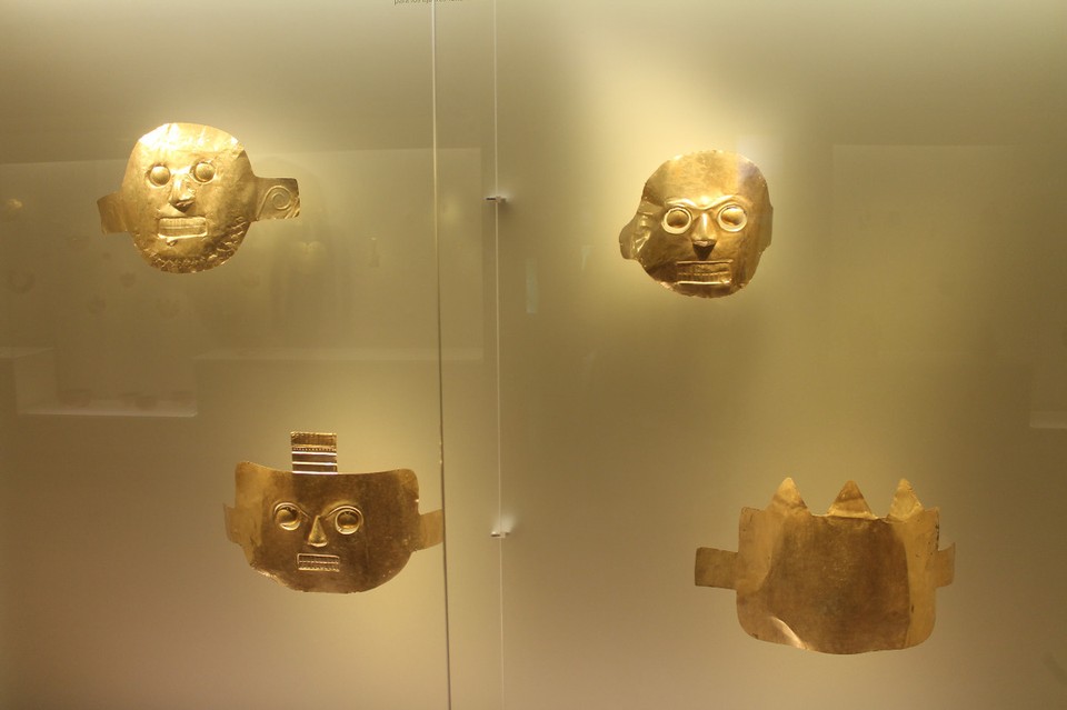 Colombia - Bogotá - Totenmasken