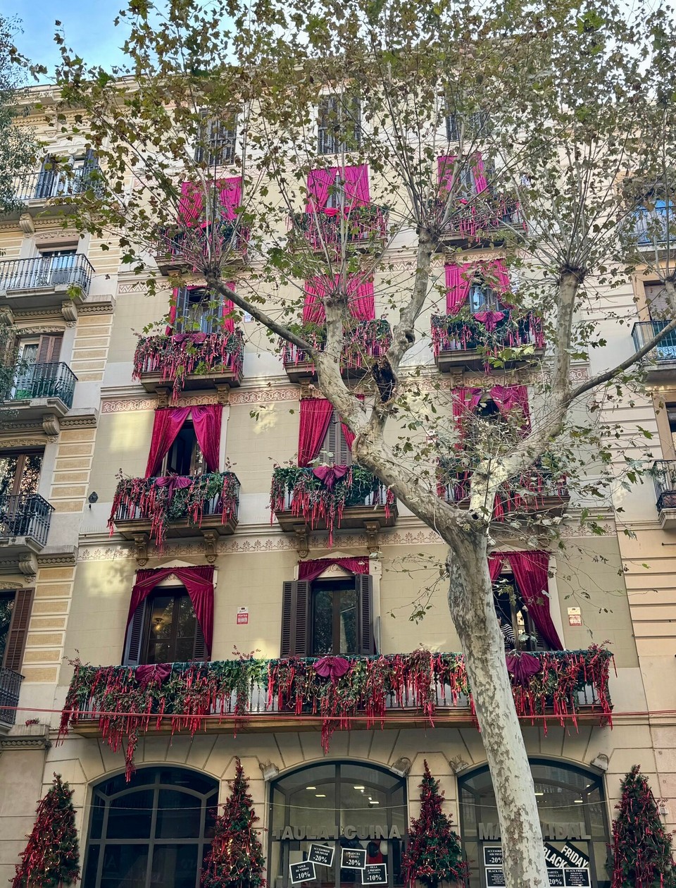 Spanien - Barcelona - Weihnachtsdeko?! 