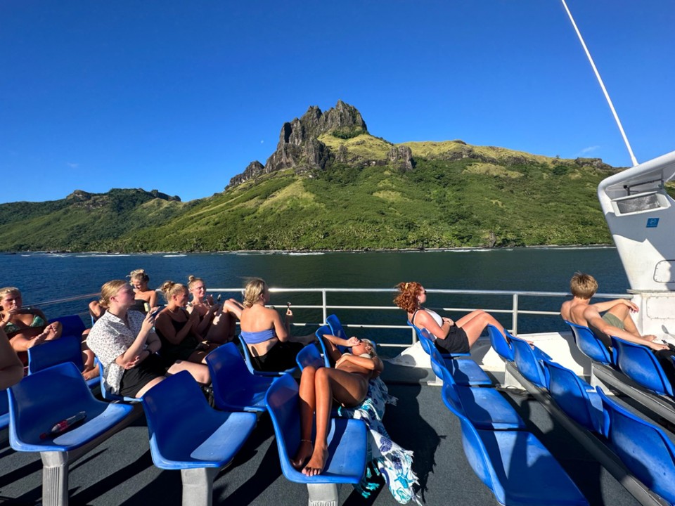 Fidschi - Blue Lagoon Beach Resort - aber immer beste Aussicht 