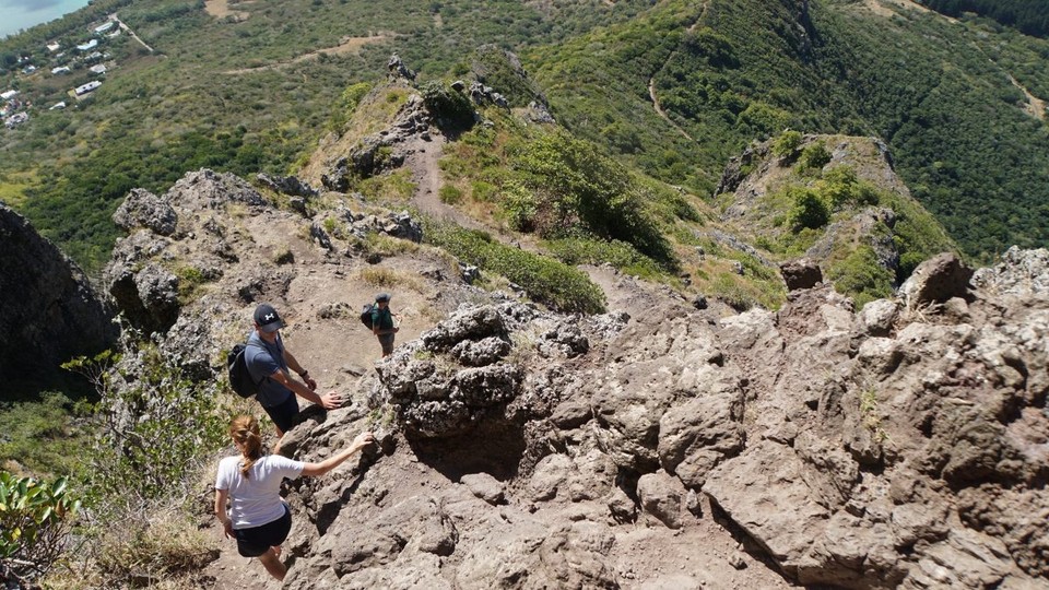 Mauritius -  - Und jetzt wieder runter von dem Brocken