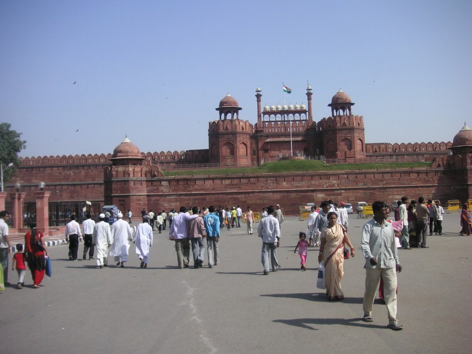 Indien - Neu Delhi - Das Rote Fort in Neu Delhi