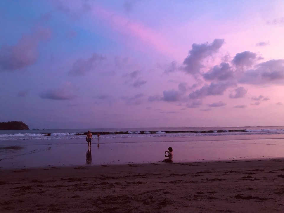 Costa Rica - Nicoya - Danach ging mein Vater und ich noch zum Coiffeur. 