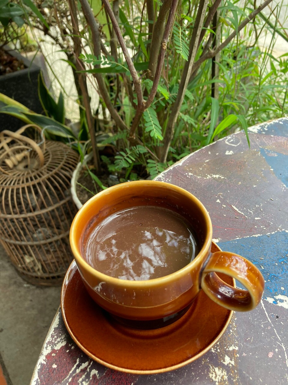 Vietnam - Da Lat - Sonntagsausflug ins Café von gestern Abend um heute eine heiße Schokolade zu genießen 🤩🤤