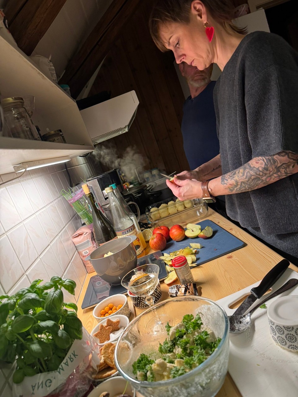 Norwegen - Lillehammer - Nachtisch … Gemeinschftsarbeit 