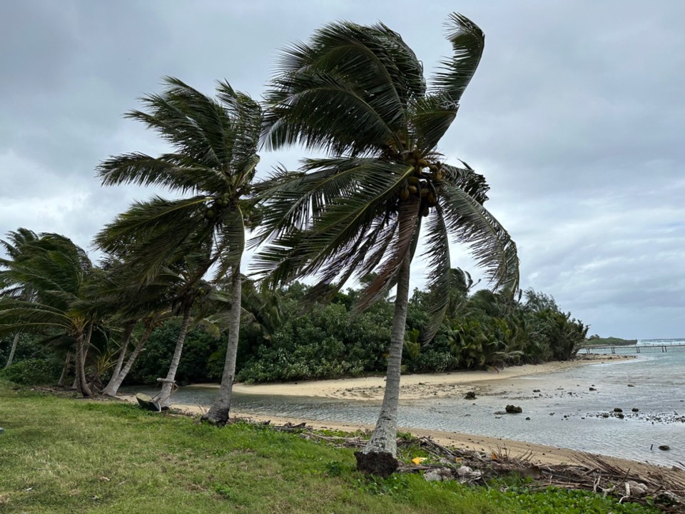 Cookinseln -  - … leider viel Wind und 5 Tage schlechtes Wetter 🙈