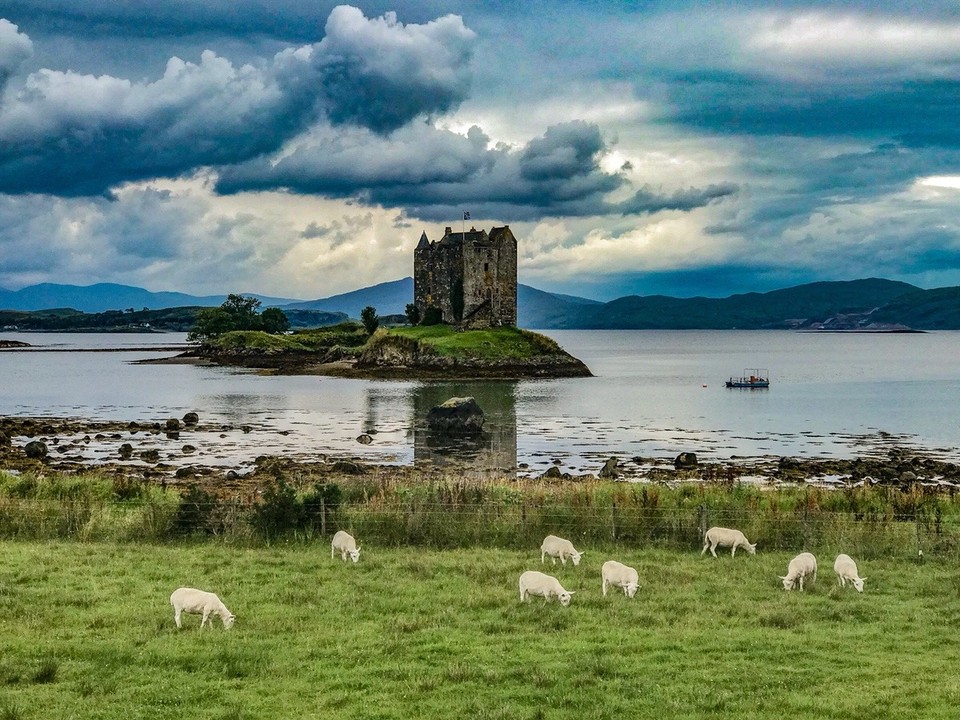 United Kingdom - Oban - Wenn bei der Smartphone Kamera die Zoomfunktion eingesetzt wird.😏