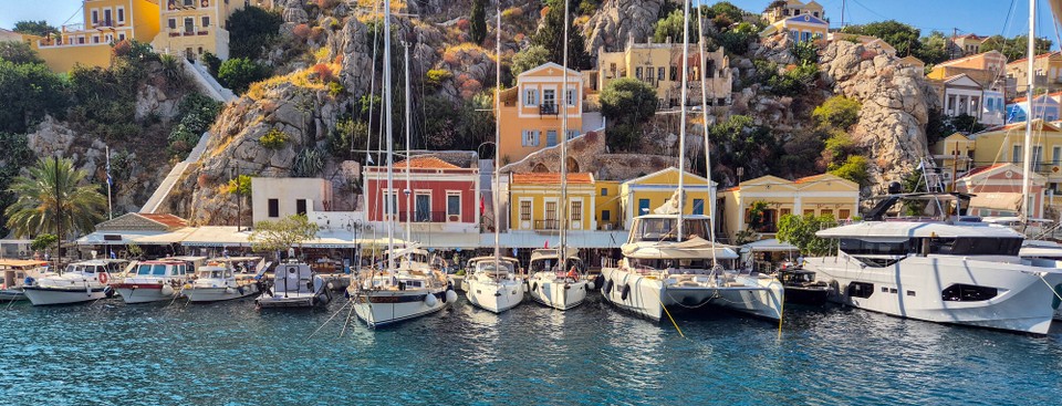 Griechenland - Symi - Erhabenes Gefühl gefahren zu werden.