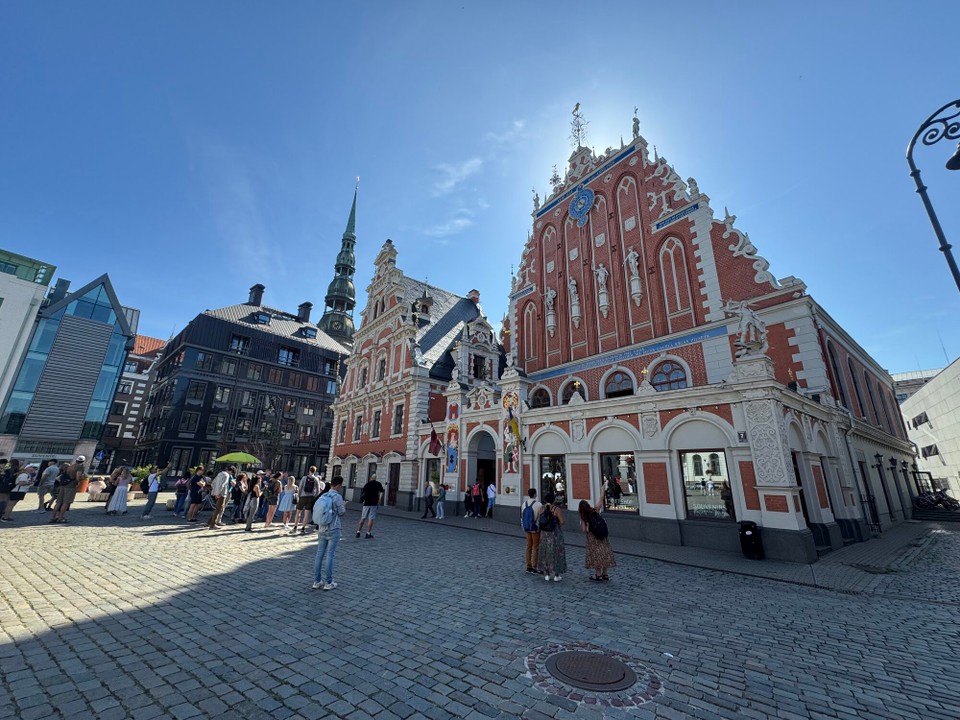 Lettland - Riga - Schwarzhäupterhaus