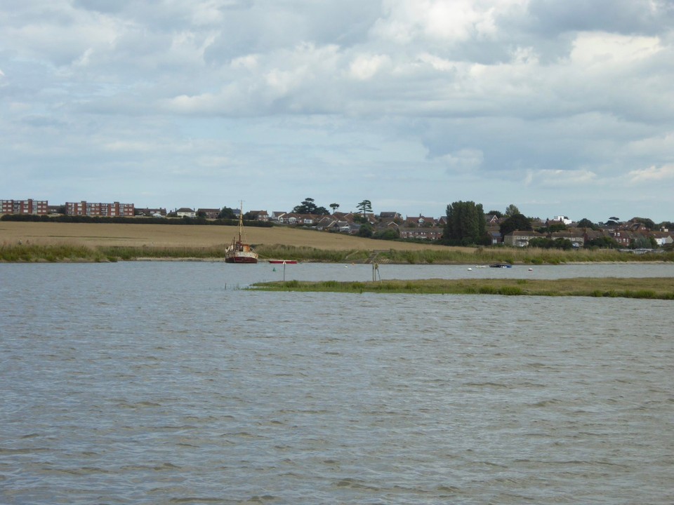 United Kingdom - Walton On The Naze - The channel to Walton and Frinton Yacht Club and the Yacht Basin (known as the Pond), dries at low tide, so we timed our entrance carefully.