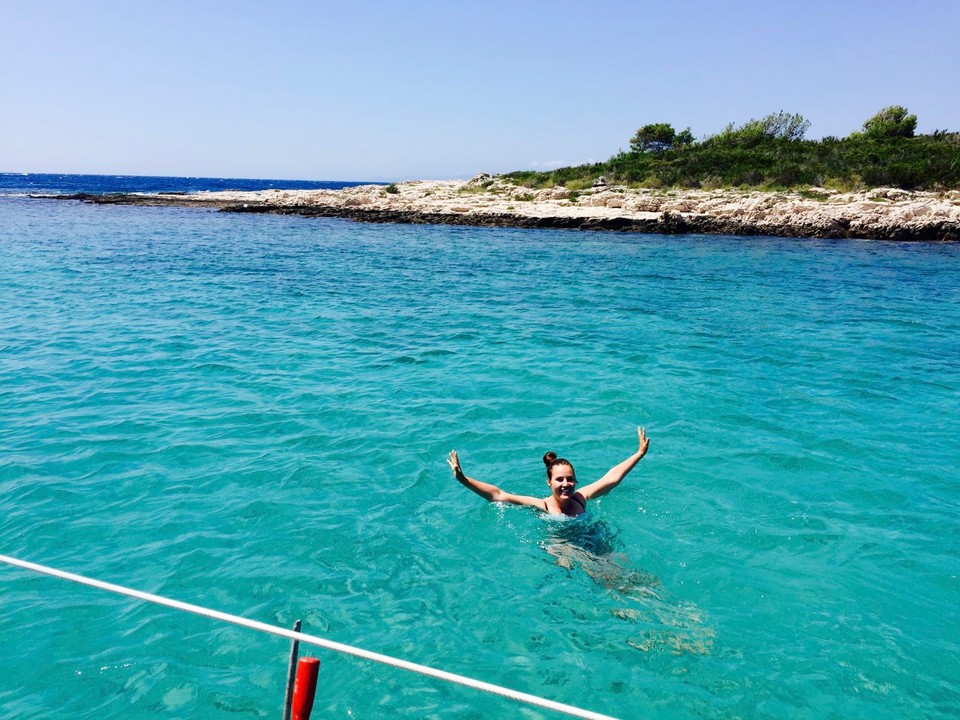 Kroatien - Hvar - Abkühlung