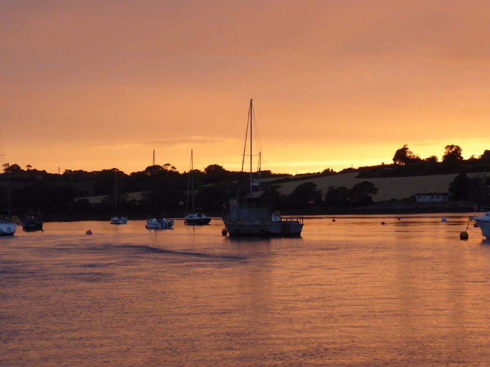 Ireland - Crosshaven - And a lovely sunset too.