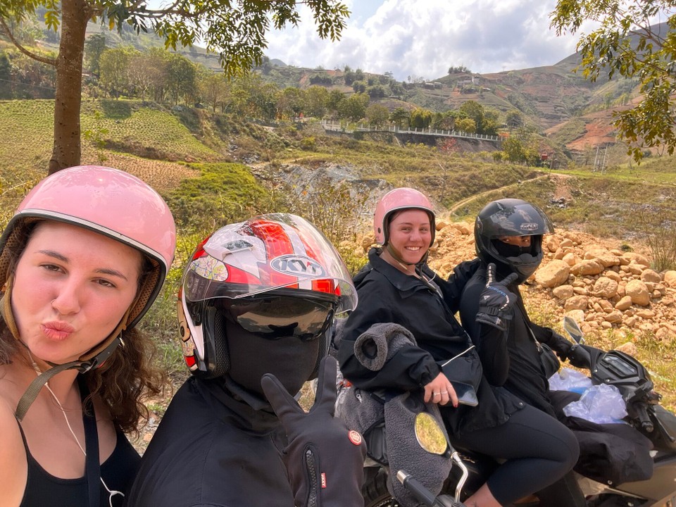 Vietnam - Ha Giang - A few more view point stop offs and selfies with our boys. We’re gunna miss Mihn & Huoang