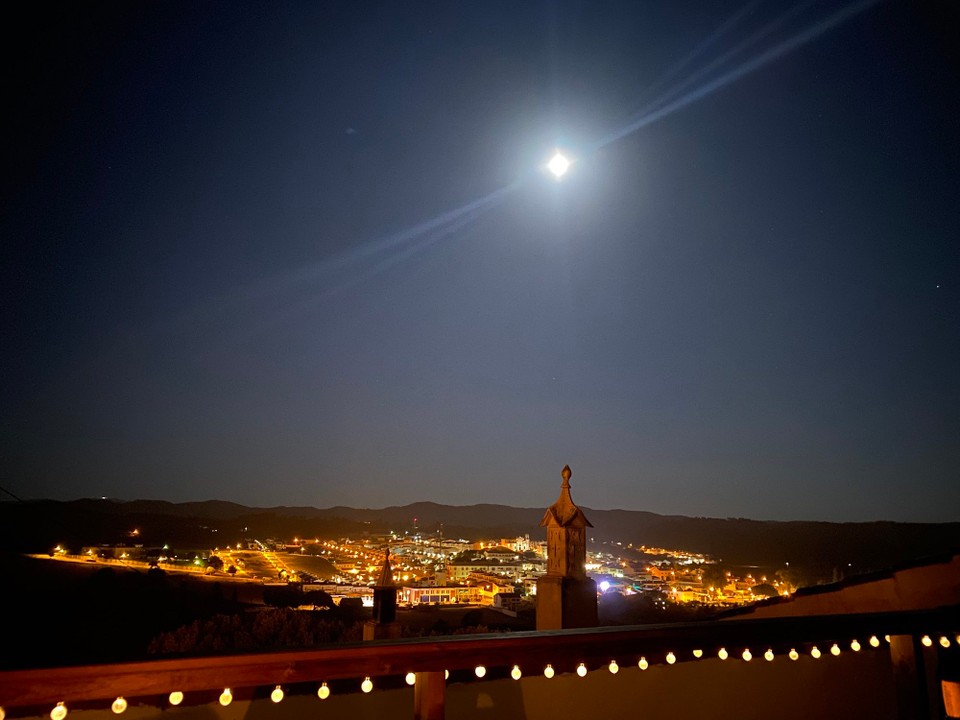 Portugal - Aljezur - und Blick über Aljezur