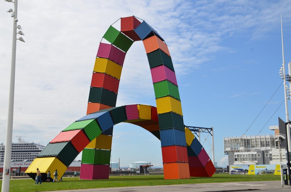Frankreich - Le Havre - Cratène des conteneurs