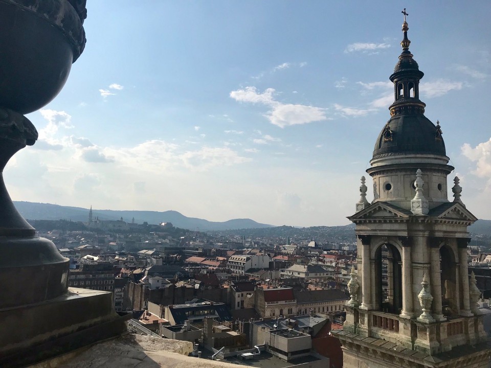 Ungarn - Budapest V. kerület - Panorama über Budapest | 360 Grad Blick