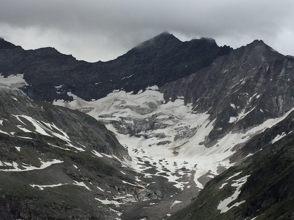 Österreich - Uttendorf - Zurückgegangener Gletscher 