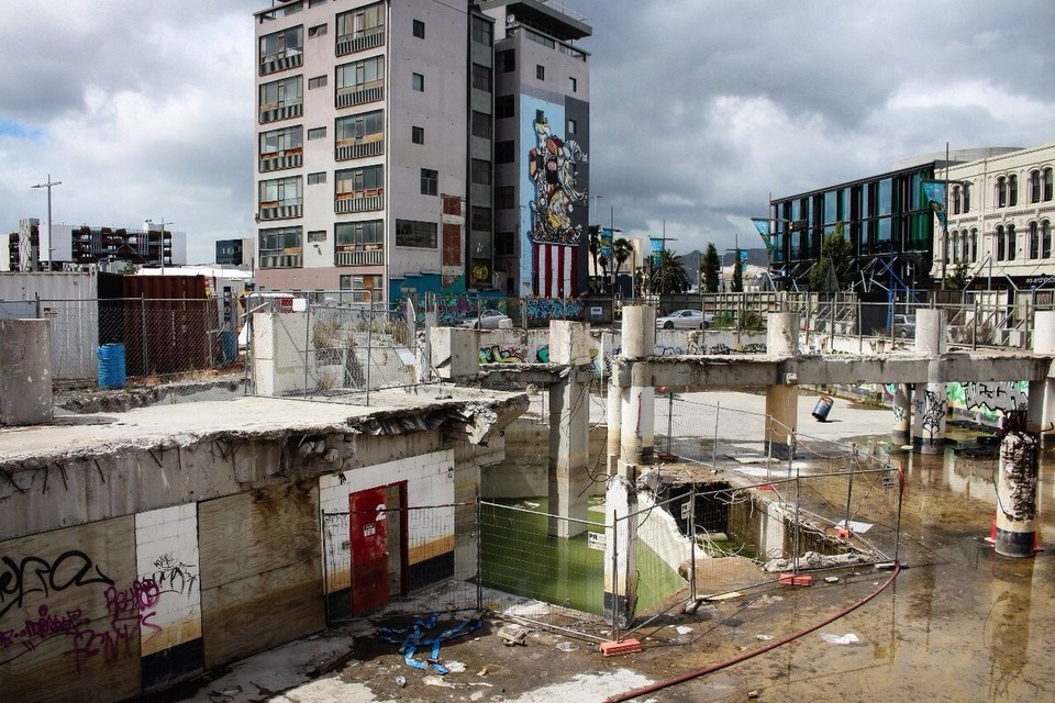 Neuseeland - Christchurch - Die Auswirkungen des Erdbebens 2011 sind wirklich immer noch fatal und sichtbar 