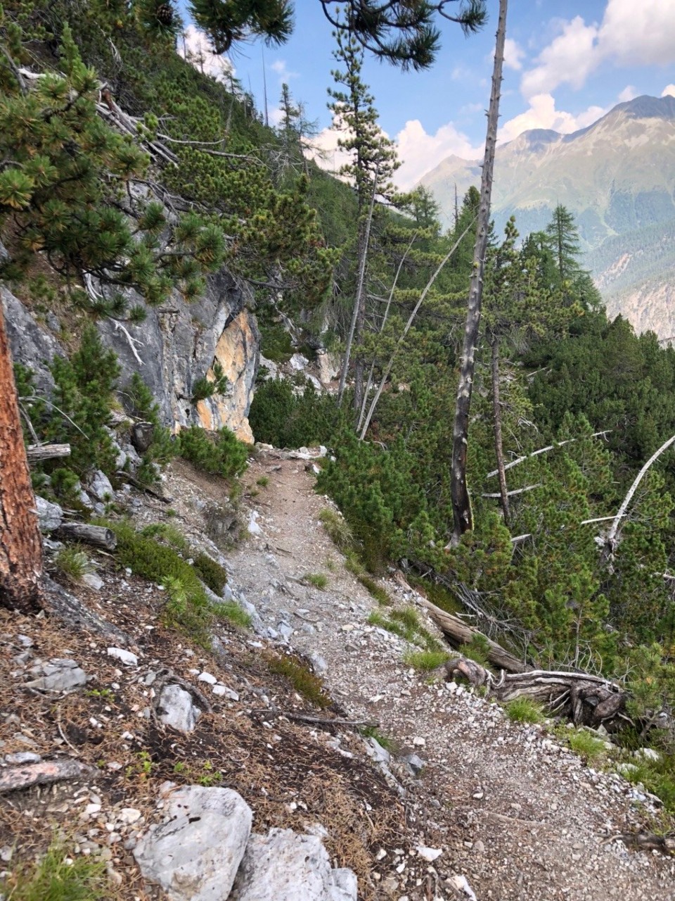 Schweiz - Zernez - Aufstieg 😜
