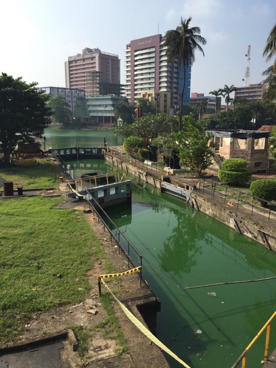 Sri Lanka - Colombo - Grüne Lagune im herzen Colombos 
