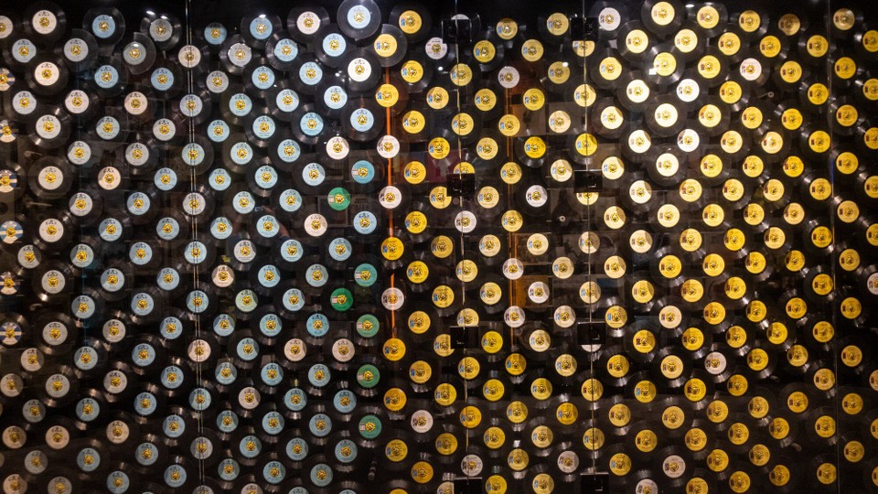 USA - Memphis - Die Hälfte der von Stax veröffentlichten Singles. Sowas kennen nur Leute bis Jahrgang 1966.