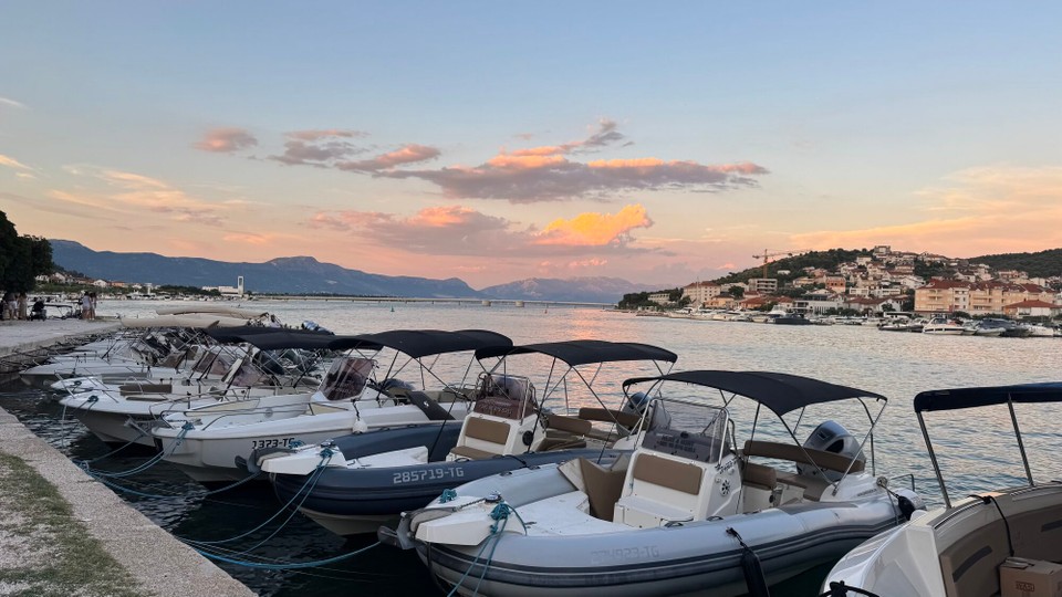 Kroatien - Trogir - Damit möchten wir uns für heute verabschieden.