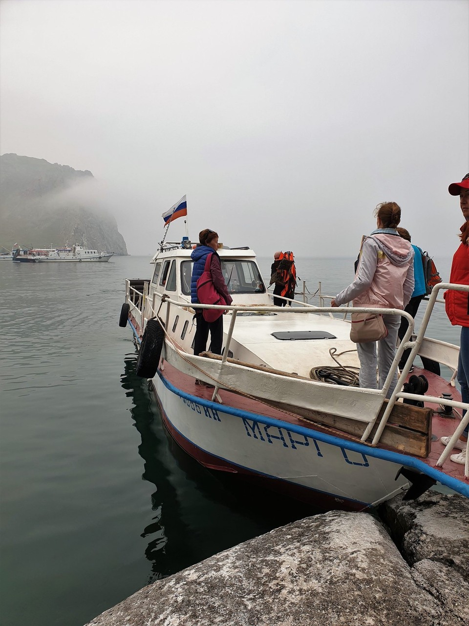 Russia - Lake Baikal - Our boat ride