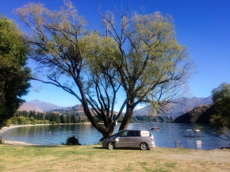 Neuseeland - Wanaka - Schlafplatz für die Nacht 