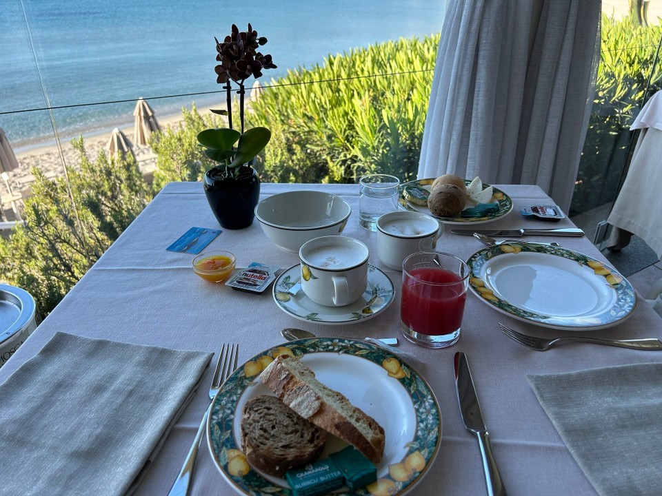 Italien - Cagliari - Frühstück mit Aussicht 