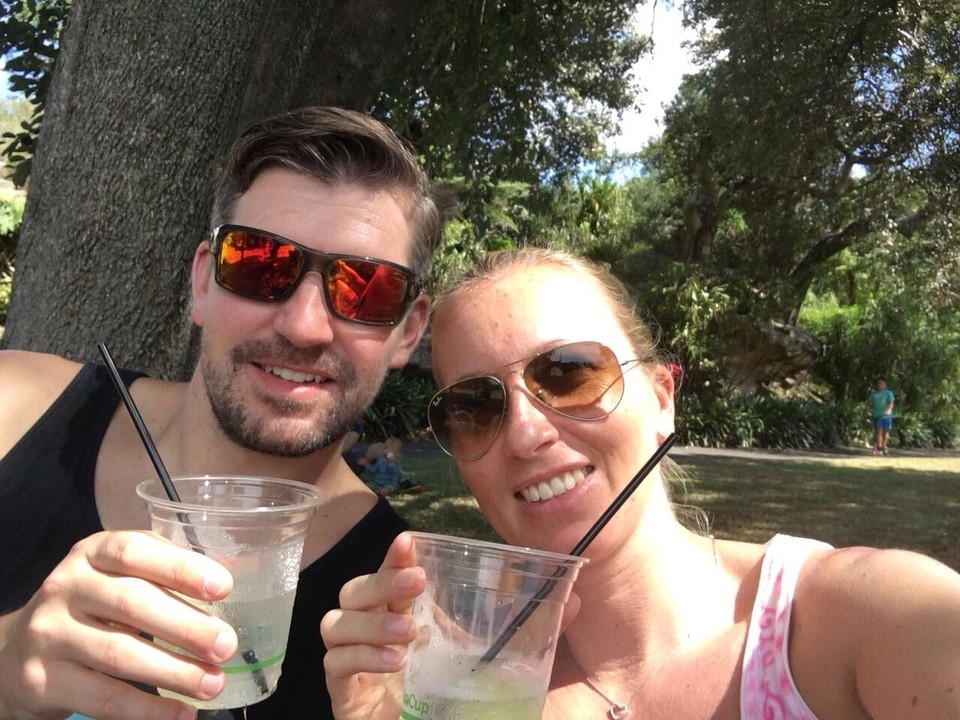 Australien - Sydney - Gin Tonic im Botanical Garden
