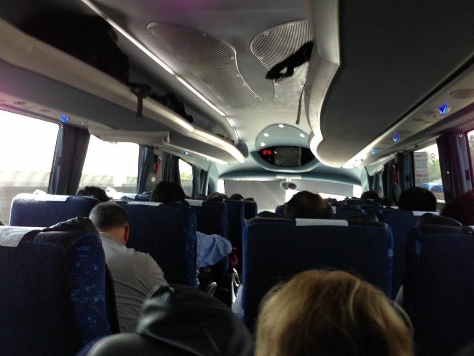 Mexiko - Mexiko-Stadt - Im Bus nach Puebla