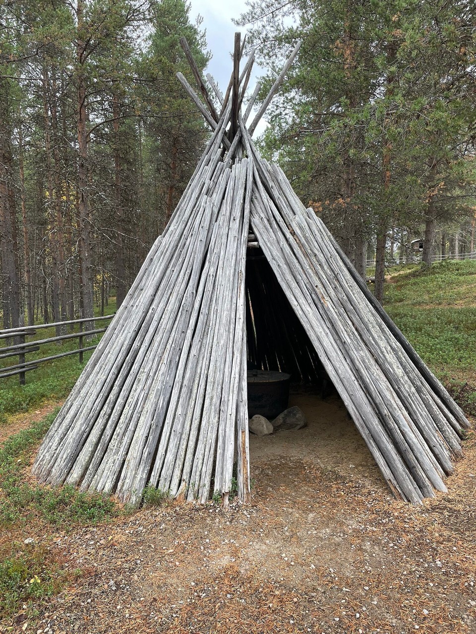 Finnland - Ivalo - Kote (Hütte) früher…
