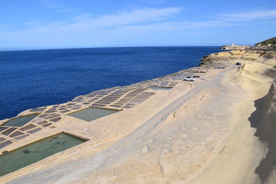 Malta - Ghasri - Hier wird Salz gewonnen.
